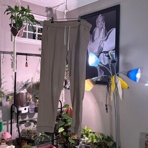 Weatherproof Vintage Mens XL Beige Casual Lounge Jogger Sweatpants